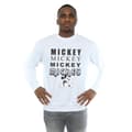 Miniatyrbild 2 av 3: Disney Mens Musse Pigg Sittande Sweatshirt