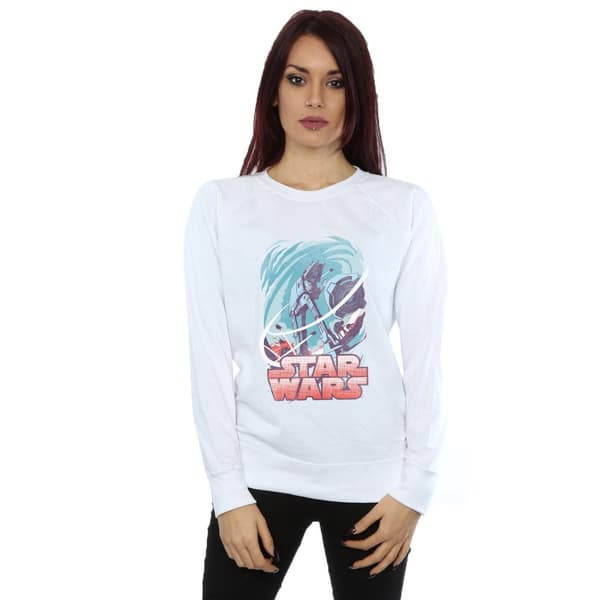 Star Wars Womens/Ladies Hoth Swirl Sweatshirt