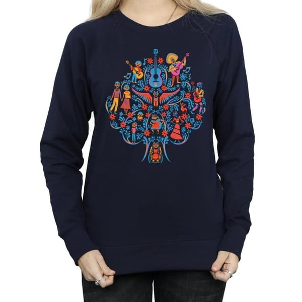 Disney Sweatshirt med Coco-trädmönster - dam/dam