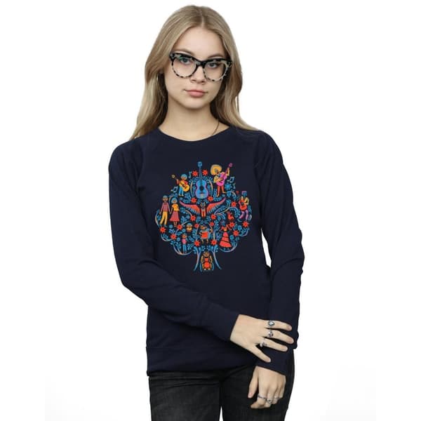 Disney Sweatshirt med Coco-trädmönster - dam/dam