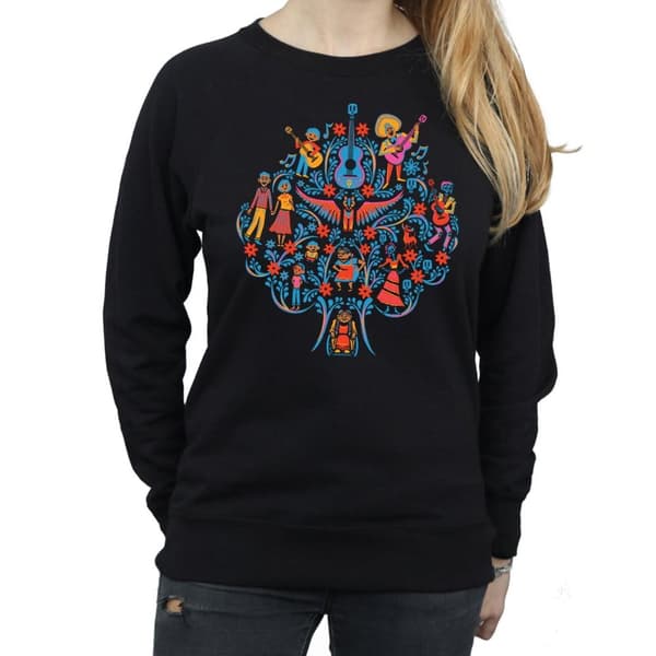 Disney Sweatshirt med Coco-trädmönster - dam/dam