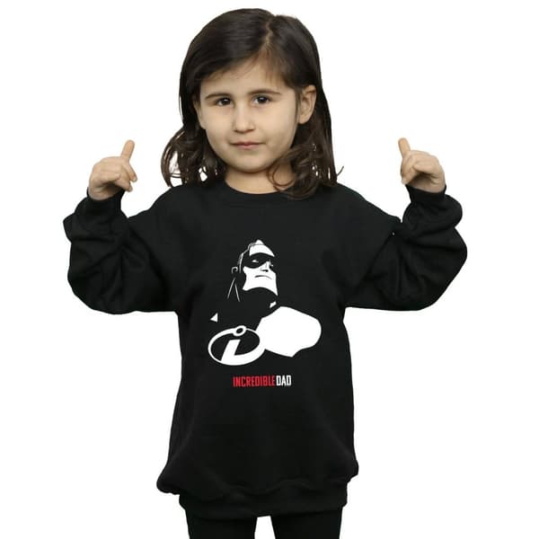 Disney Girls De otroliga Incredibles Incredible Dad Sweatshirt