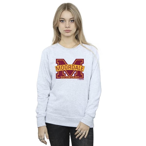 Netflix Womens/Ladies Sex Education Moordale Cracked M Logo 2 Sweatshirt