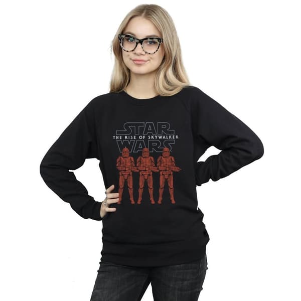 Star Wars Dam/Tjej The Rise Of Skywalker Stormtrooper Colour Line Up Sweatshirt
