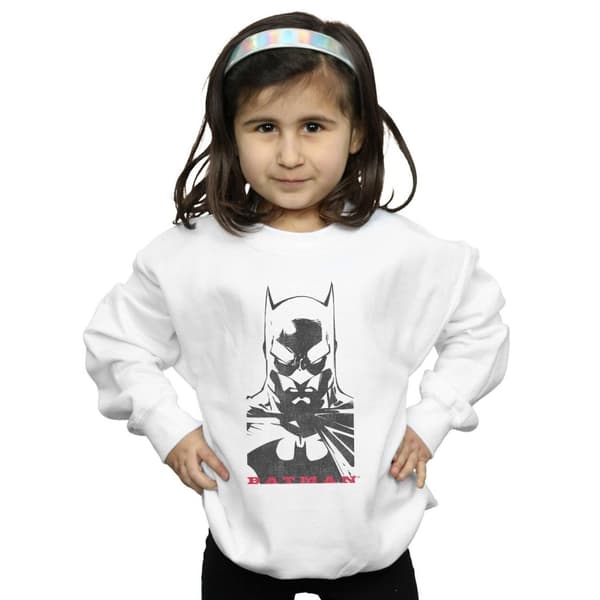 DC Comics Girls Batman Solid Stare Sweatshirt