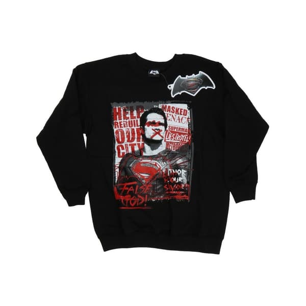 DC Comics Boys Batman v Superman False God Sweatshirt