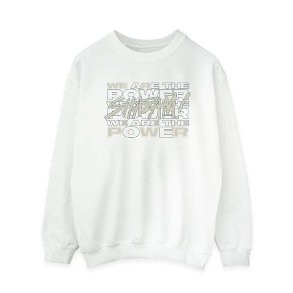 DC Comics Womens/Ladies Shazam Fury Of The Gods We Are The Power Sweatshirt