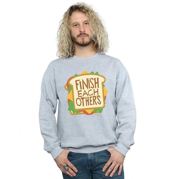 Disney Mens Wreck It Ralph Anna´s Shirt Sweatshirt