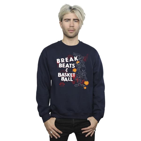 Space Jam: A New Legacy Mens Break Beats & Basketball Sweatshirt