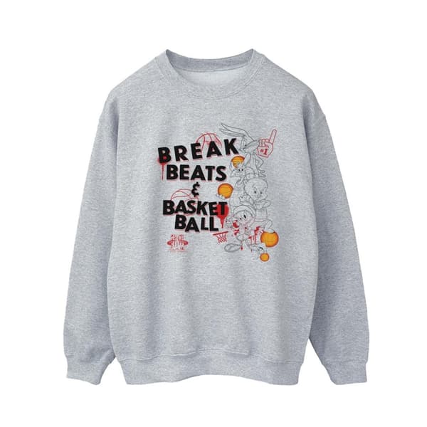Space Jam: A New Legacy Mens Break Beats & Basketball Sweatshirt