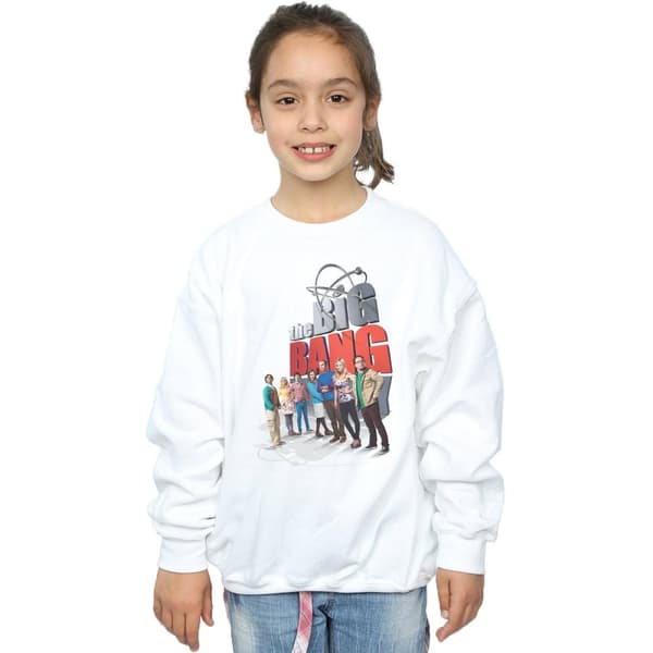 The Big Bang Theory Girls Big Poster Sweatshirt