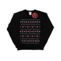 Miniatyrbillede 1 af 5: Marvel Womens/Ladies Deadpool Christmas Sweatshirt
