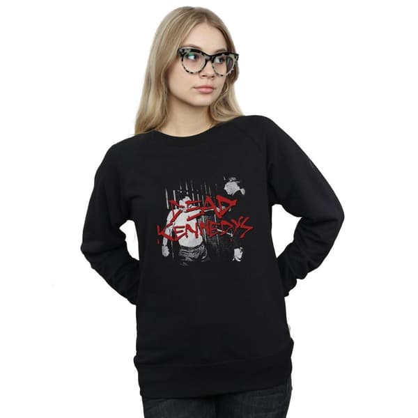 Dead Kennedys Sweatshirt med pojkvänskostym för damer/kvinnor Police Truck
