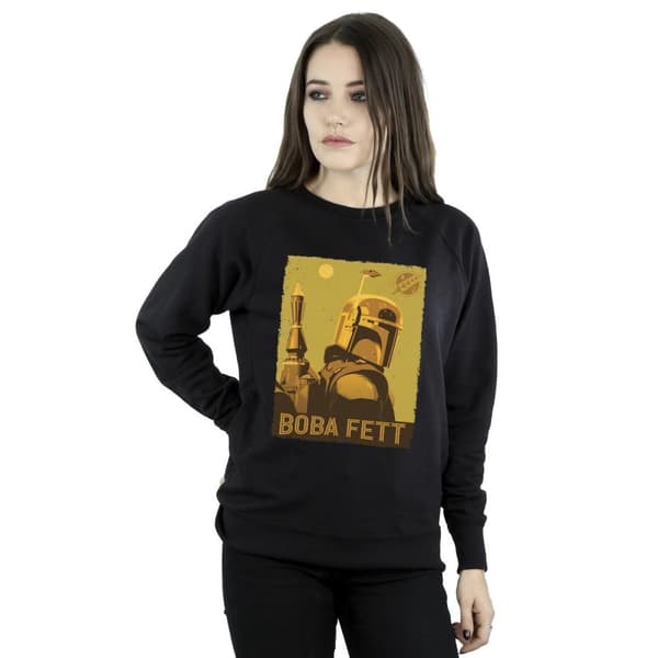 Star Wars Sweatshirt - The Book Of Boba Fett Planetary Stare för damer/kvinnor