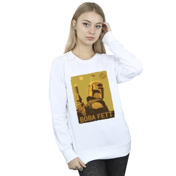 Star Wars Sweatshirt - The Book Of Boba Fett Planetary Stare för damer/kvinnor