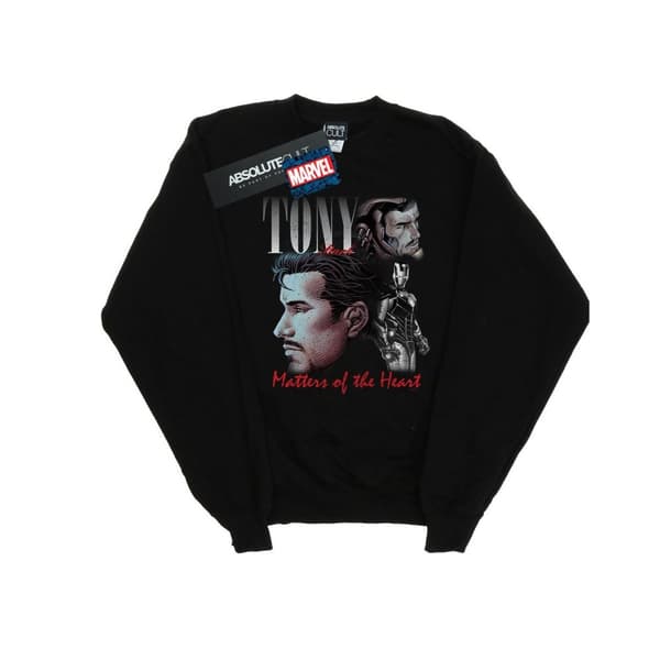 Marvel Mens Tony Stark Homage Sweatshirt