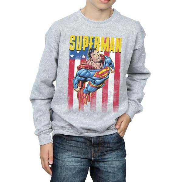 DC Comics Boys Superman Flight Sweatshirt