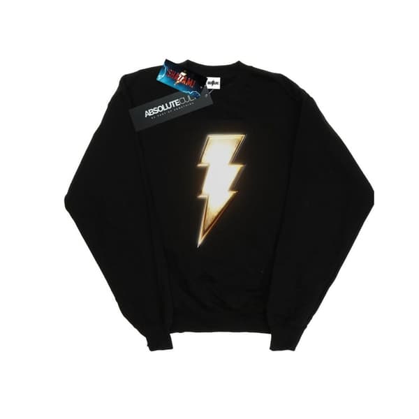 DC Comics Sweatshirt med Shazam Bolt-logga för herrar