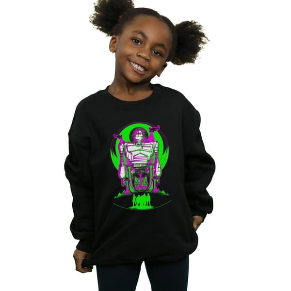 Ready Player One Girls Neon Iron Giant Sweatshirt
