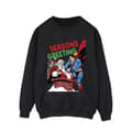 Miniatyrbild 1 av 3: DC Comics Mens Superman Santa Comic Sweatshirt