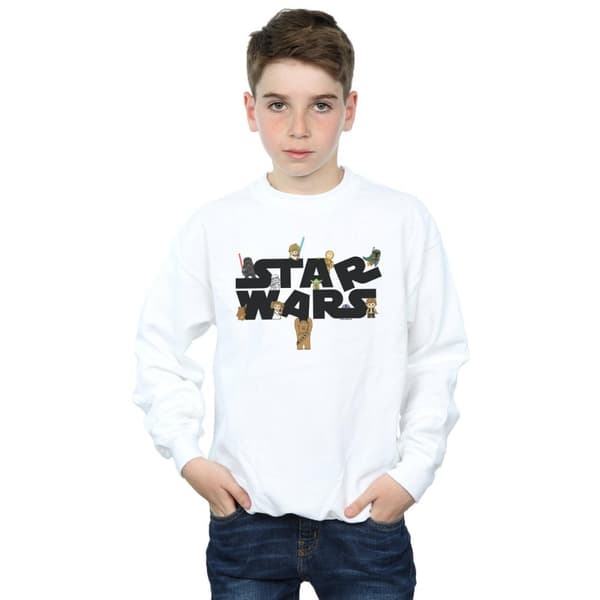 Star Wars Boys Kiddie Logo Sweatshirt