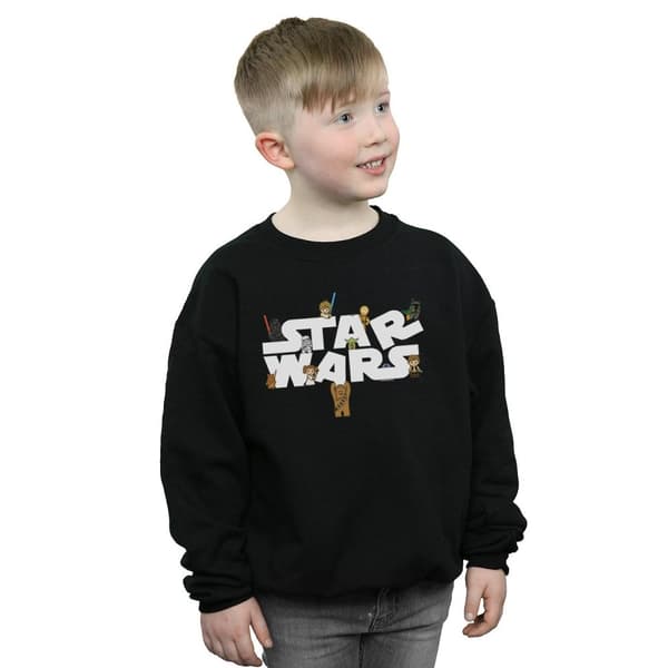 Star Wars Boys Kiddie Logo Sweatshirt