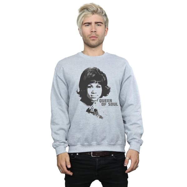 Aretha Franklin Mens Queen Of Soul Sweatshirt