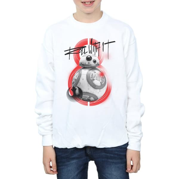 Star Wars BB-8 Roll With It-tröja från De sista jediriddarna för pojkar