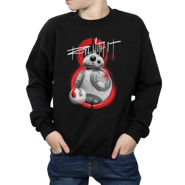 Star Wars BB-8 Roll With It-tröja från De sista jediriddarna för pojkar