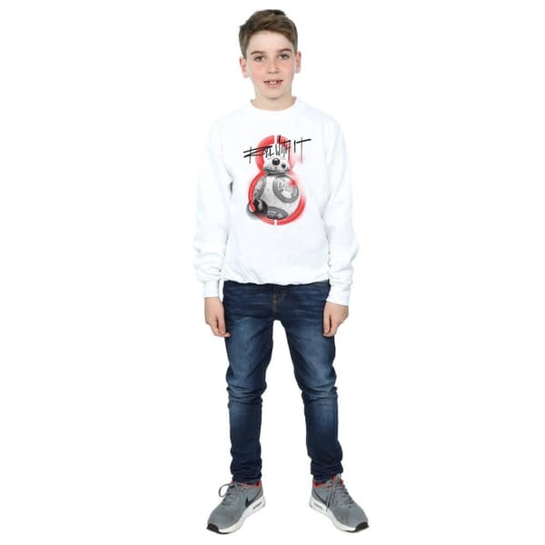 Star Wars BB-8 Roll With It-tröja från De sista jediriddarna för pojkar