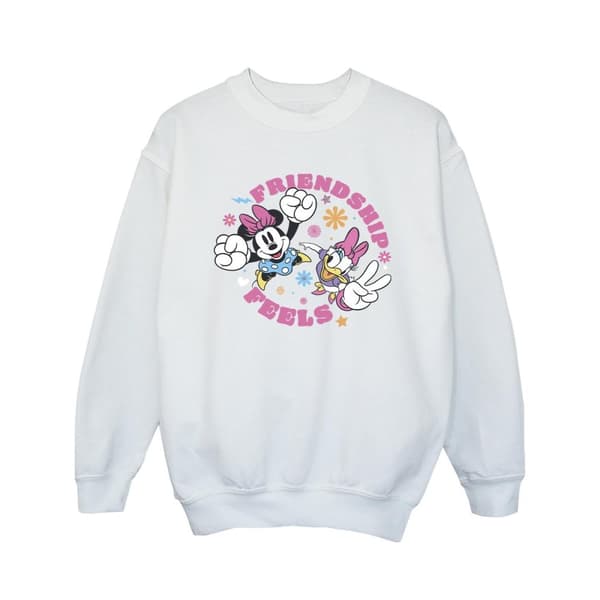 Disney Girls Minnie Mouse Daisy Friendship Sweatshirt