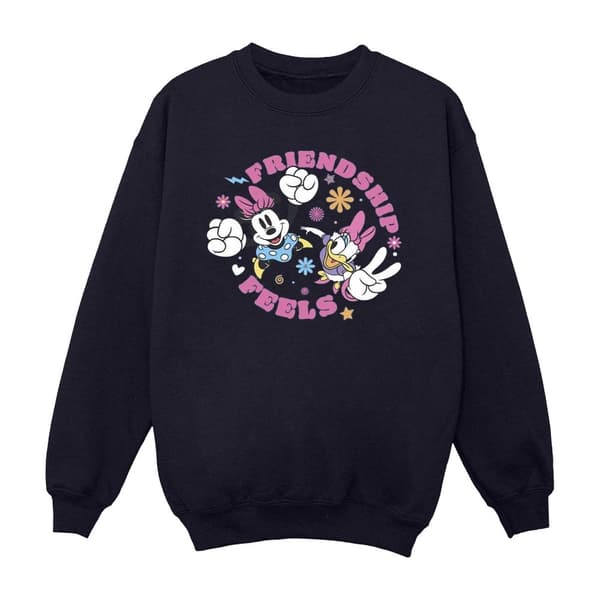 Disney Girls Minnie Mouse Daisy Friendship Sweatshirt