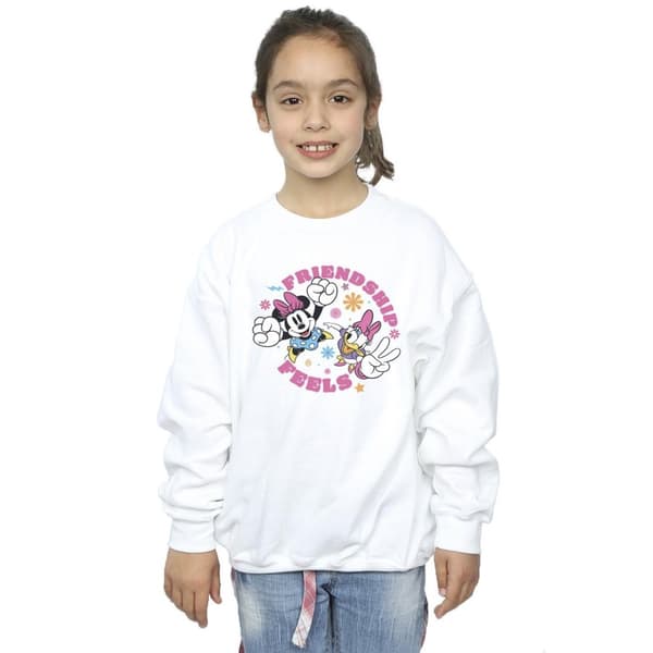 Disney Girls Minnie Mouse Daisy Friendship Sweatshirt