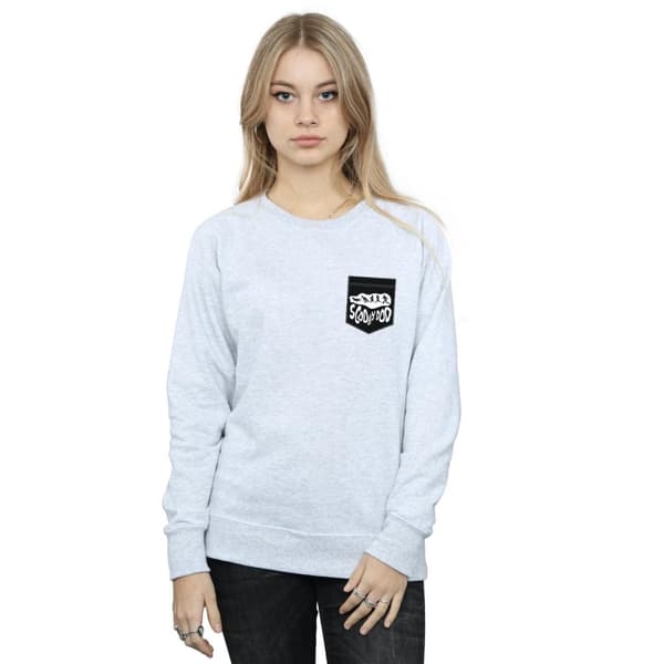 Scooby Doo Sweatshirt med fuskficka för damer/damer