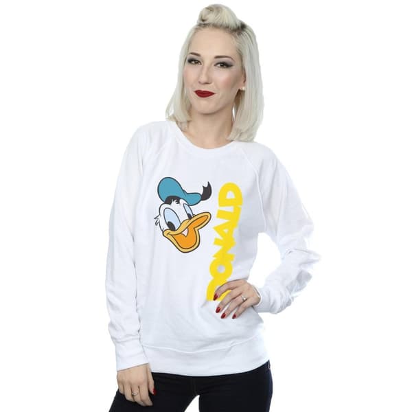 Disney Womens/Ladies Donald Duck Greetings Sweatshirt