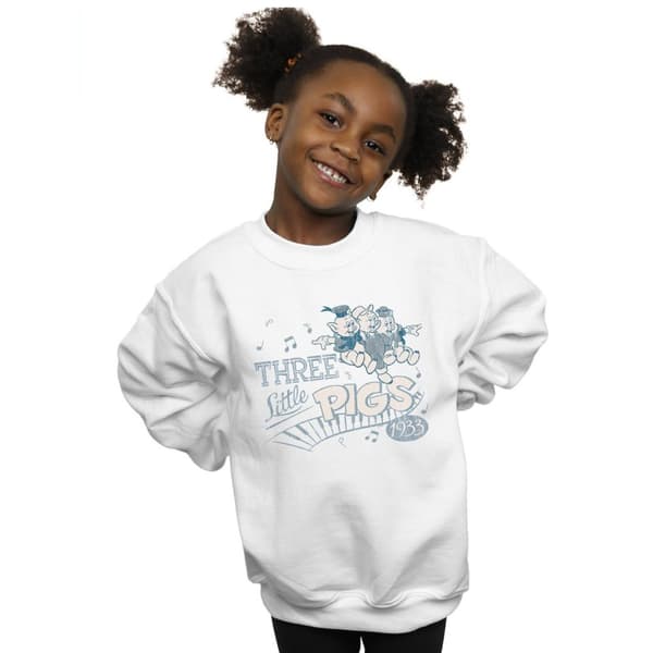 Disney Sweatshirt 1933 Tre små grisar för flickor