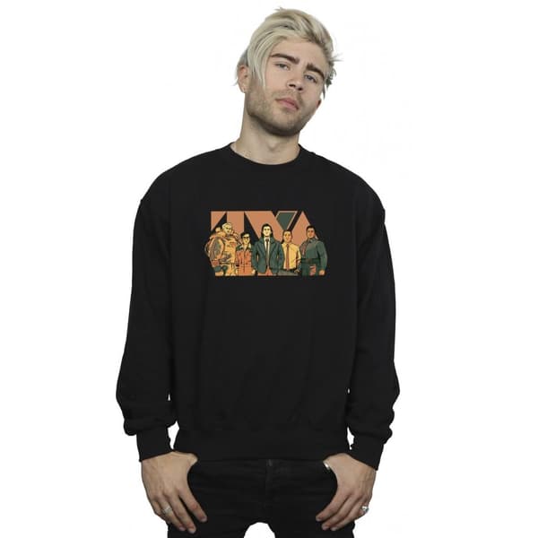 Marvel Mens Loki TVA Group Sweatshirt