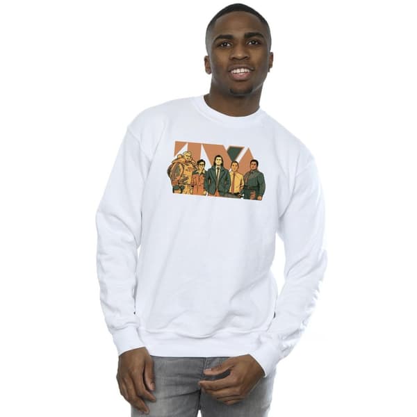 Marvel Mens Loki TVA Group Sweatshirt