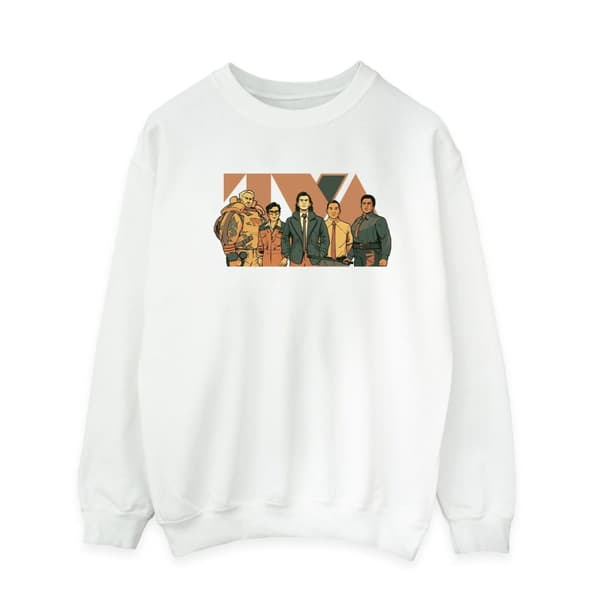 Marvel Mens Loki TVA Group Sweatshirt