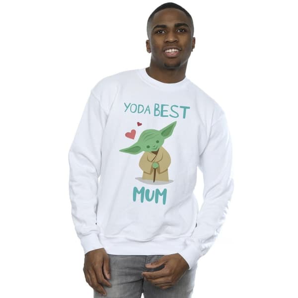 Star Wars Mens Yoda Best Mum Sweatshirt