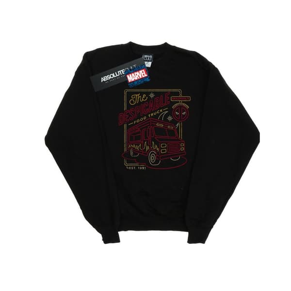 Marvel Girls Deadpool The Despicable Food Truck Sweatshirt
