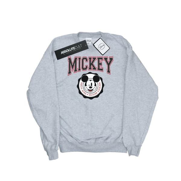 Disney Mens Musse Pigg New York Seal Sweatshirt