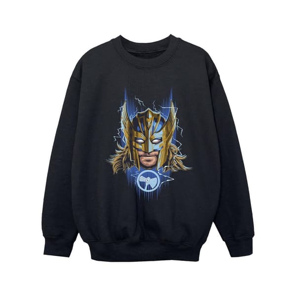 Marvel Girls Thor Love And Thunder Mask Sweatshirt