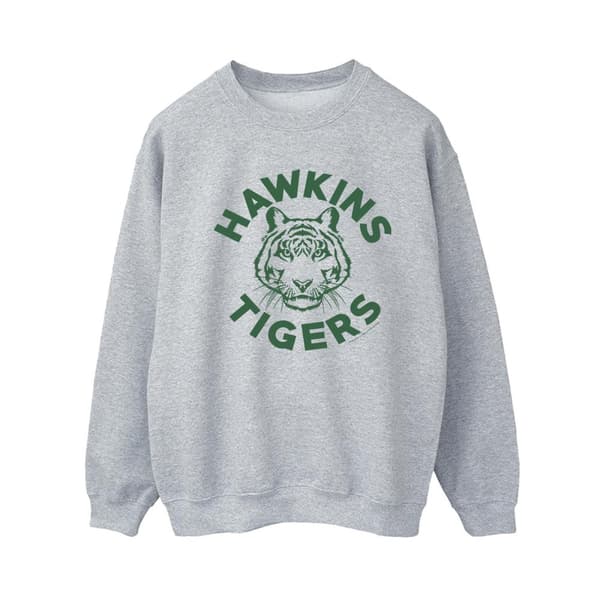 Netflix Stranger Things Hawkins Tigers - Sweatshirt för kvinnor/damer