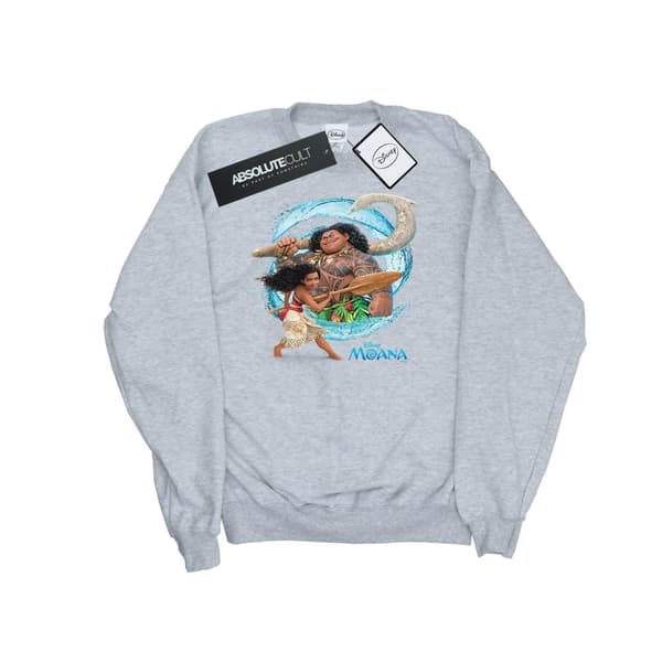 Disney Moana And Maui Wave-tröja för flickor