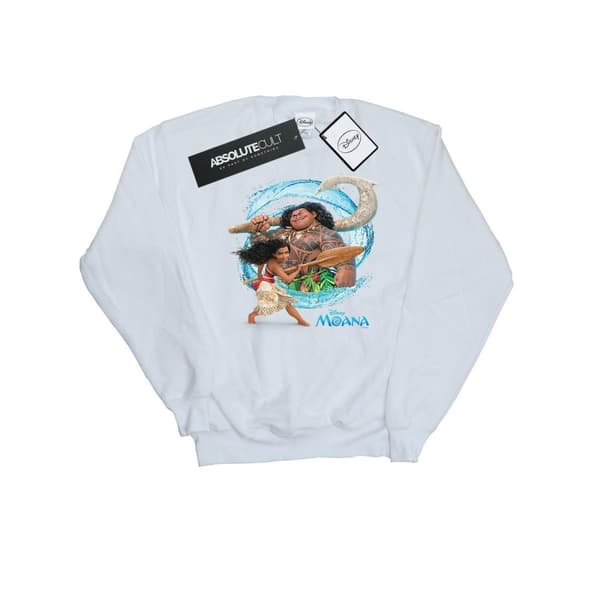 Disney Moana And Maui Wave-tröja för flickor