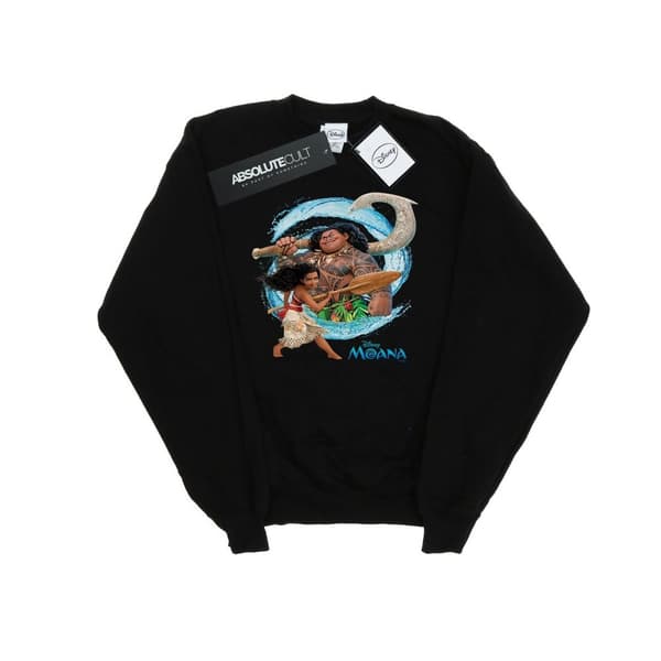 Disney Moana And Maui Wave-tröja för flickor