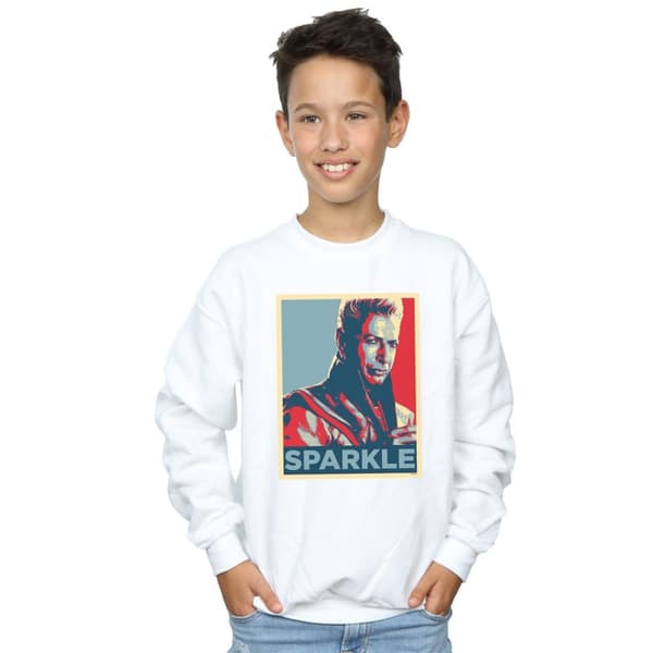 Marvel Boys Thor Ragnarok Grandmaster Sparkle Sweatshirt