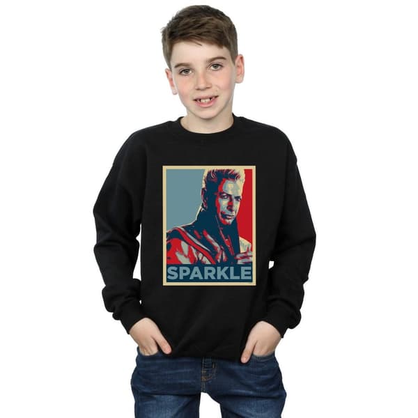 Marvel Boys Thor Ragnarok Grandmaster Sparkle Sweatshirt