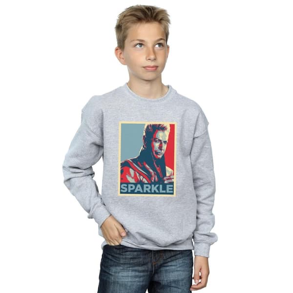 Marvel Boys Thor Ragnarok Grandmaster Sparkle Sweatshirt